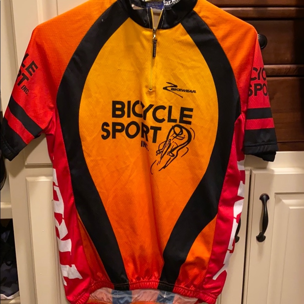 Cycling jersey & shorts M top L shorts Zbikeware